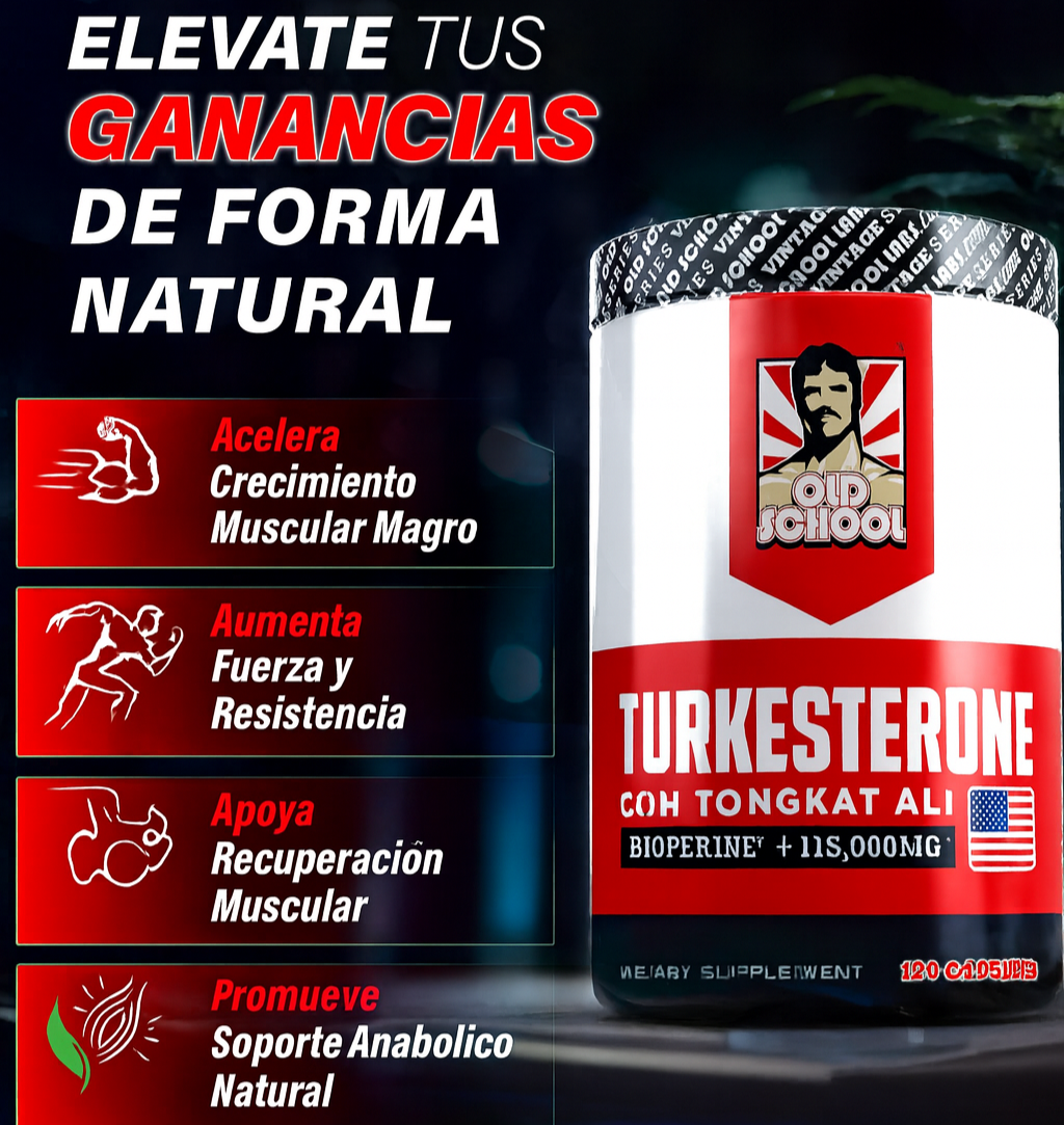 Turkesterone Performance - Potencia y Fuerza Natural 🔥