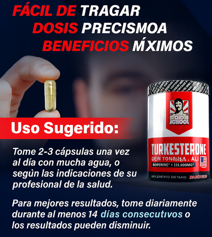 Turkesterone Performance - Potencia y Fuerza Natural 🔥