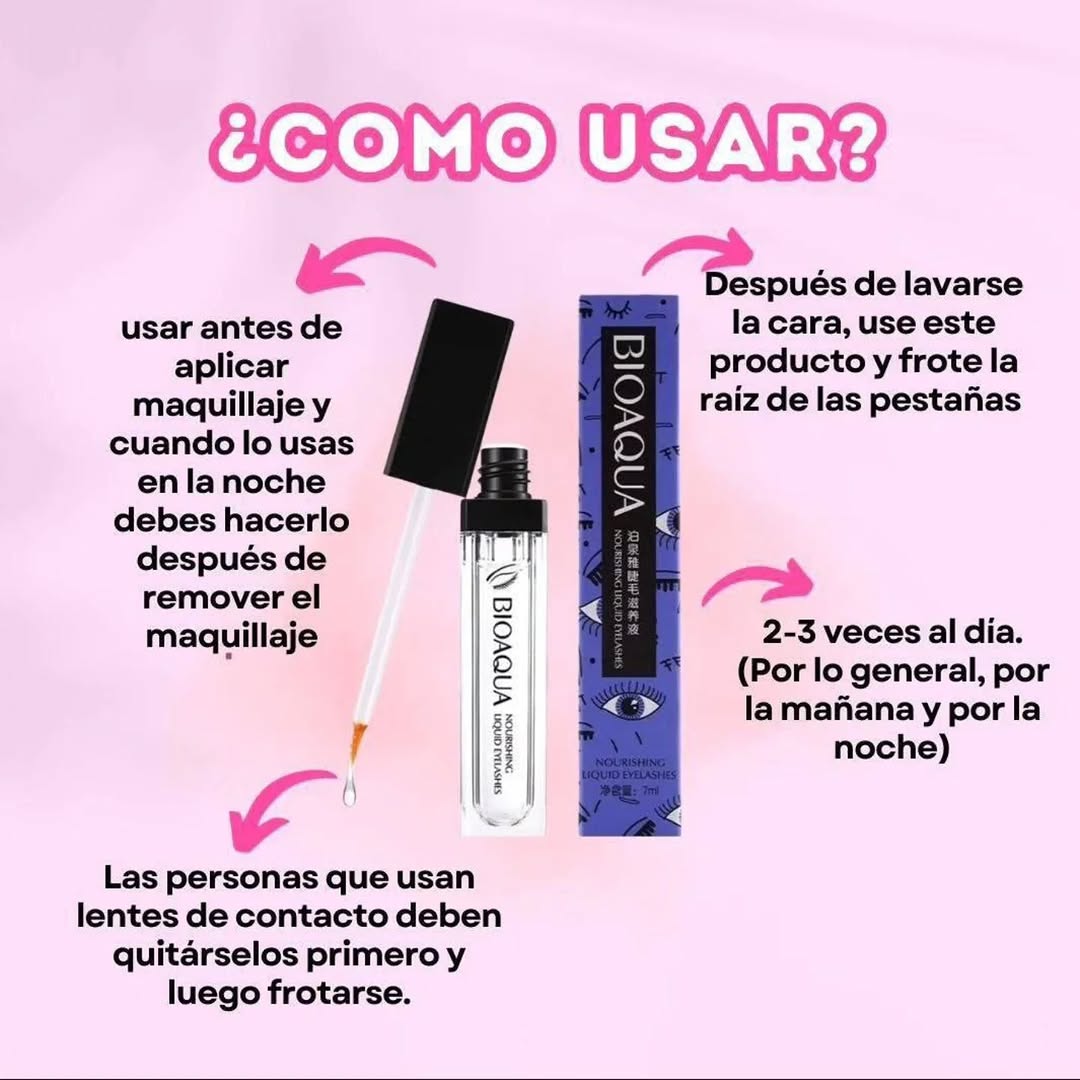 Serum Crecimiento De Pestanas BioAqua