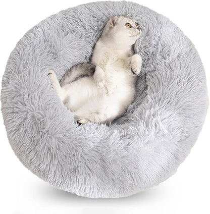 Nido Deluxe – Cama Afelpada Antiestrés para Mascotas