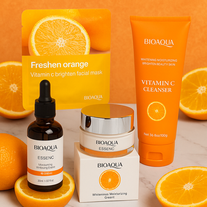 Combo Hidratante y Blanqueador de Vit C BioAqua