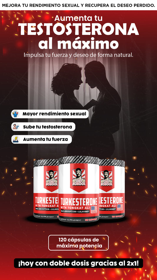 Turkesterone Performance - Potencia y Fuerza Natural 🔥